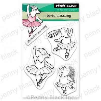 Penny Black Clear Stamps - Tu Tu Amazing